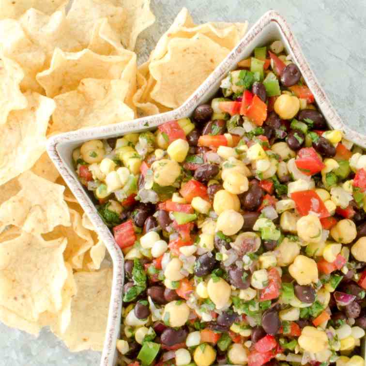 Chickpea Cowboy Caviar