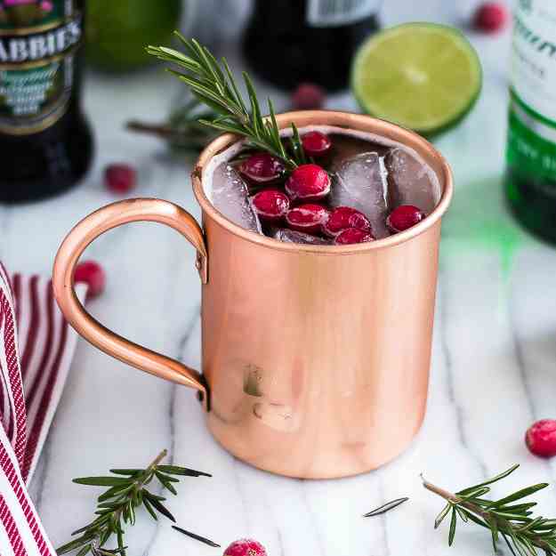 Cranberry Moscow Mule