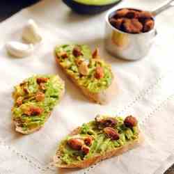 Southwest Avocado Crostini