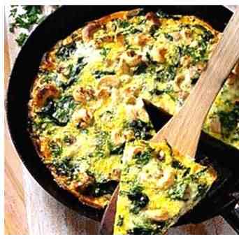 Beef Jerky - Spinach Frittata