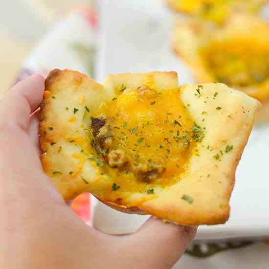 Gluten Free Breakfast Pizza Cups