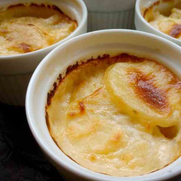 Ramekin Au Gratin Potatoes