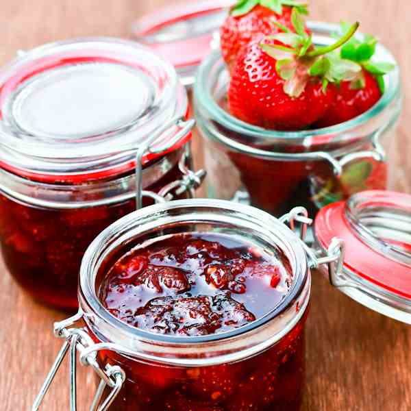 Spicy Strawberry Chipotle Jam