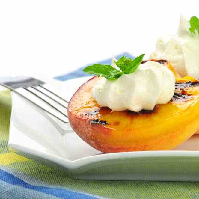 Paleo Peaches and Cream for Foodies
