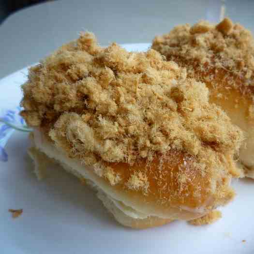 Meat Floss Mayonnaise Buns