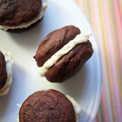 Mexican Chocolate Whoopie Pies