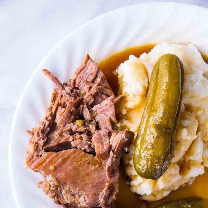 Dill Pickle Pot Roast