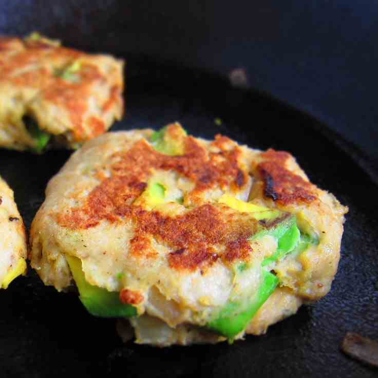 Avocado Chicken Burgers