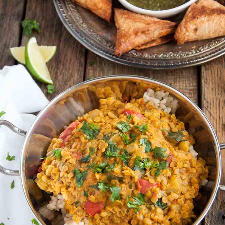 Indian Red Lentil Dal