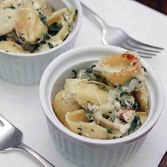 Spinach and Artichoke Pasta