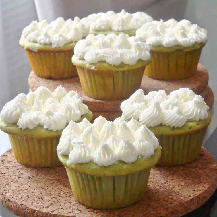 Lemon & Avocado cupcakes