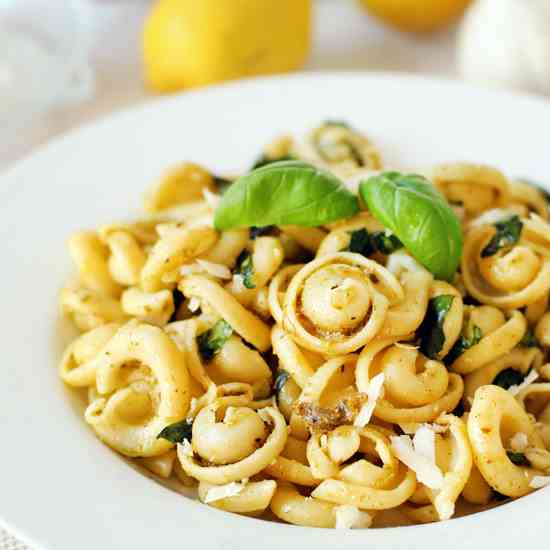 Lemon Pesto Pasta