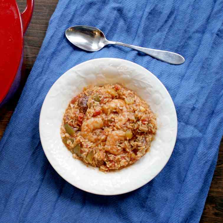 Shrimp and Sausage Jambalaya