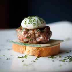 Lamb Burger ~ Molecular Gastronomy