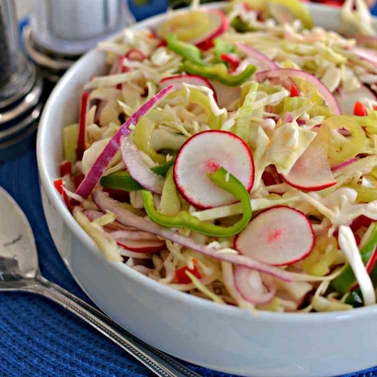 Vinegar Coleslaw