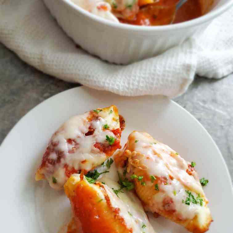 Baked Jumbo Pasta Shells