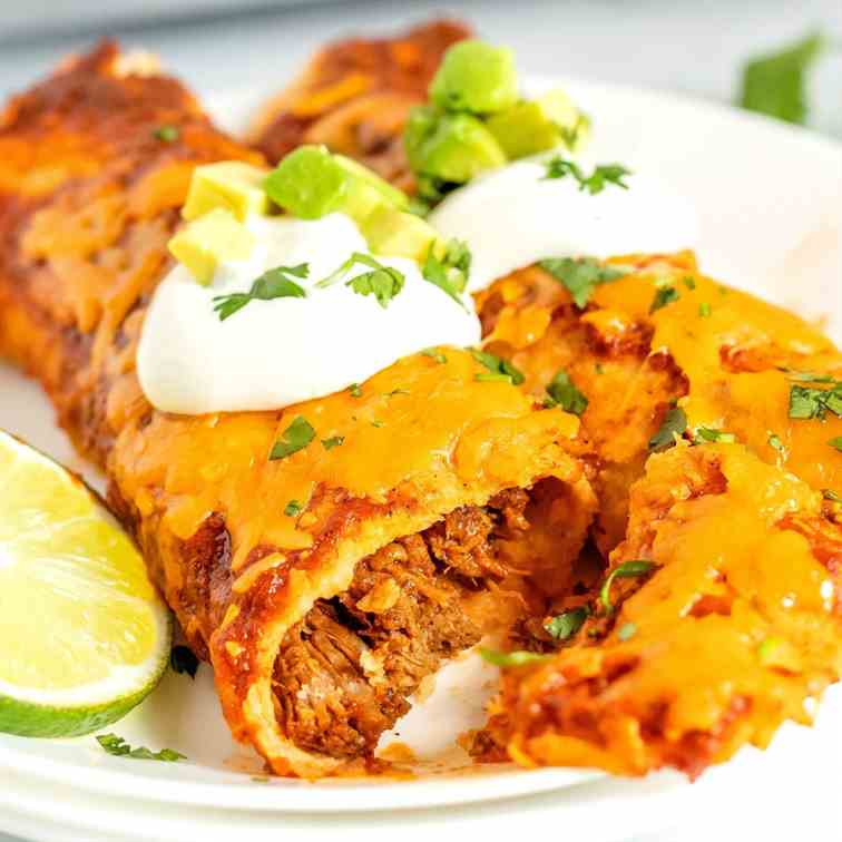 Beef Enchiladas