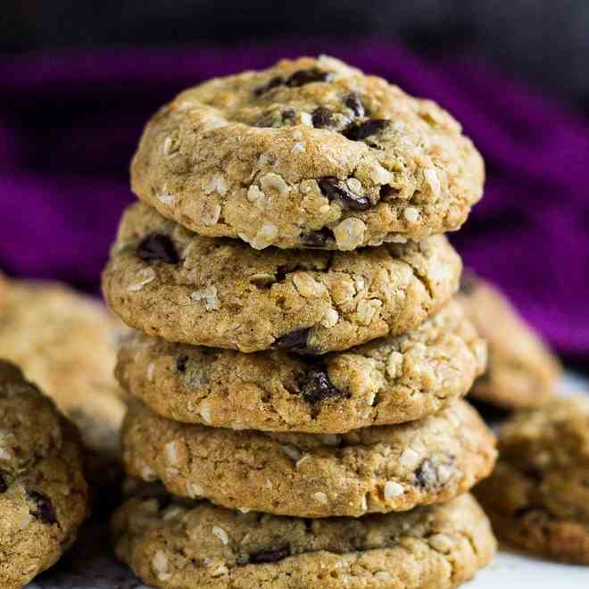 Healthier Chocolate Chip Cookies