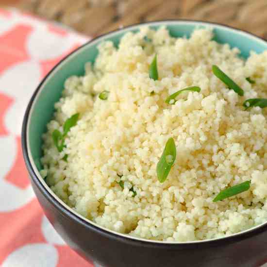 Scallion Couscous