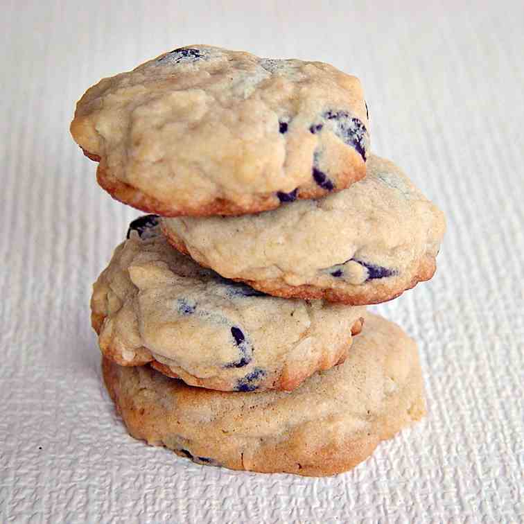 Crunchy Chocolate Almond Cookies