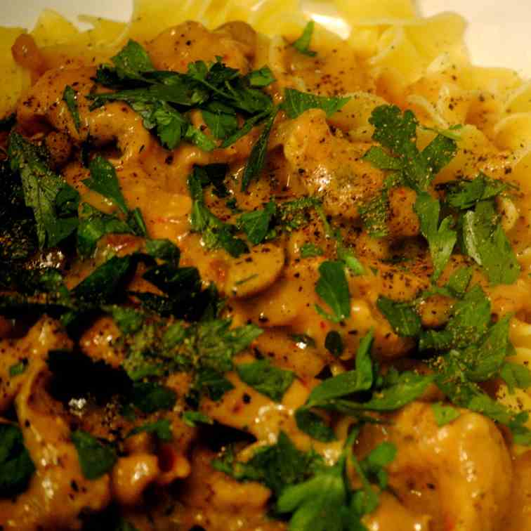 Chicken Stroganoff