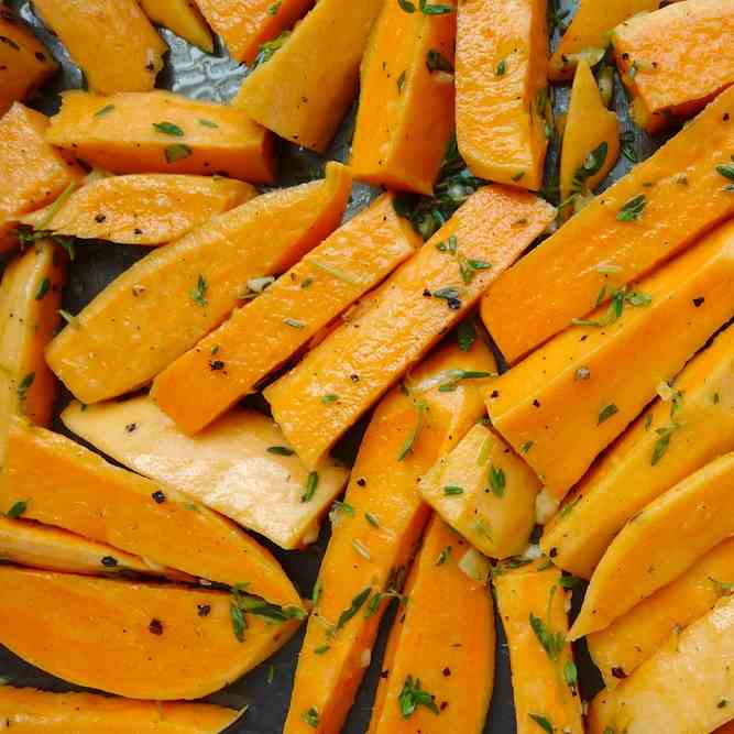 Paleo Baked Sweet Potato Sticks