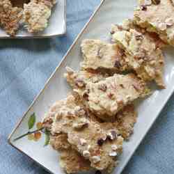 citrus-cornmeal sheet cookies