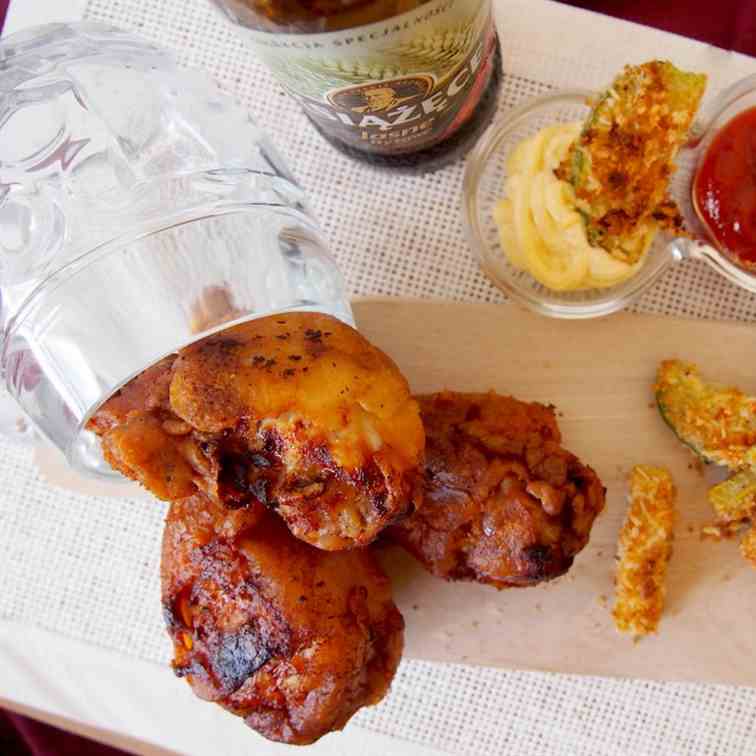 Beer-Battered Fried Chicken