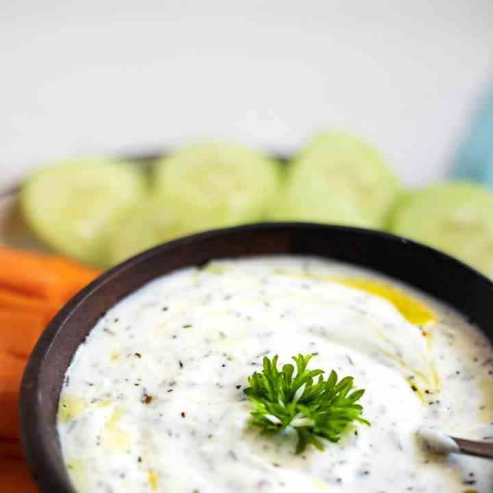 Easy Yogurt Dipping Sauce