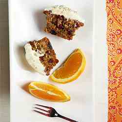 Carrot Cupcakes with Citrus Icing