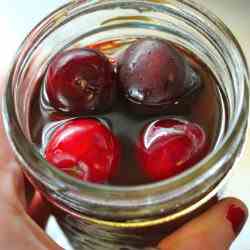 Bourbon Soaked Cherries