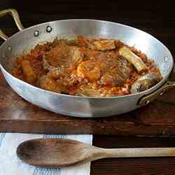 Ossobuco con carciofi