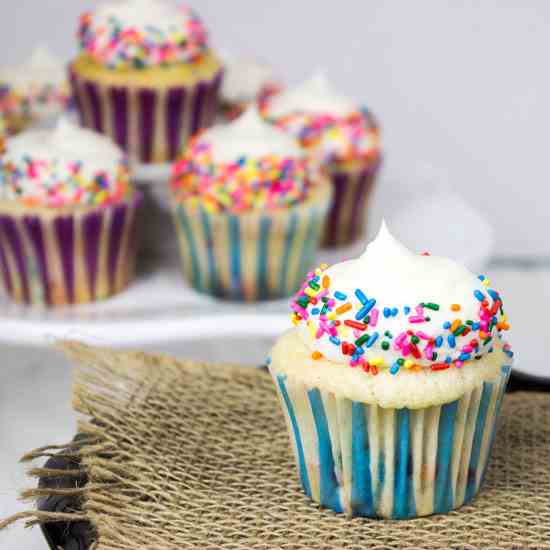 Funfetti Cupcakes