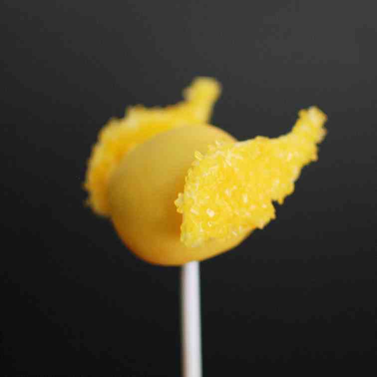 Golden Snitch Cake Pops