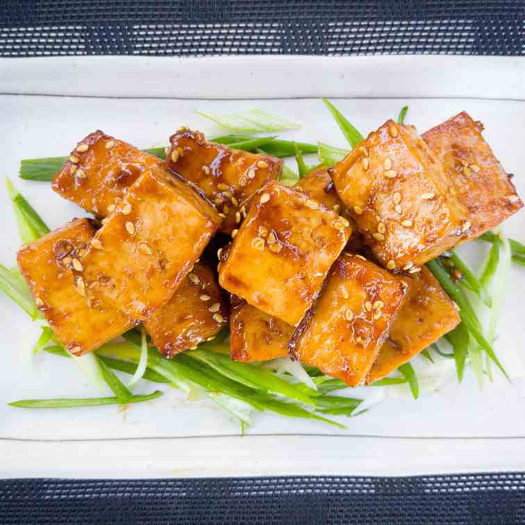 Soy Ginger Marinated Tofu