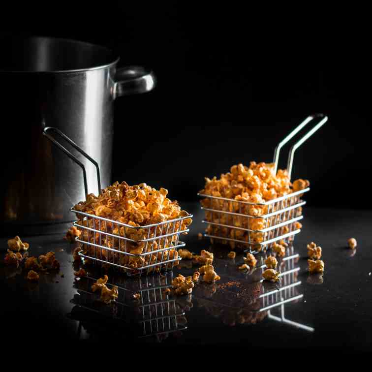 Spiced Stovetop Popcorn