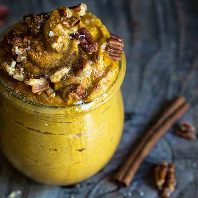 Cinnamon pecan pumpkin butter