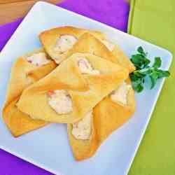 Crab and Cream Cheese Stuffed Crescents