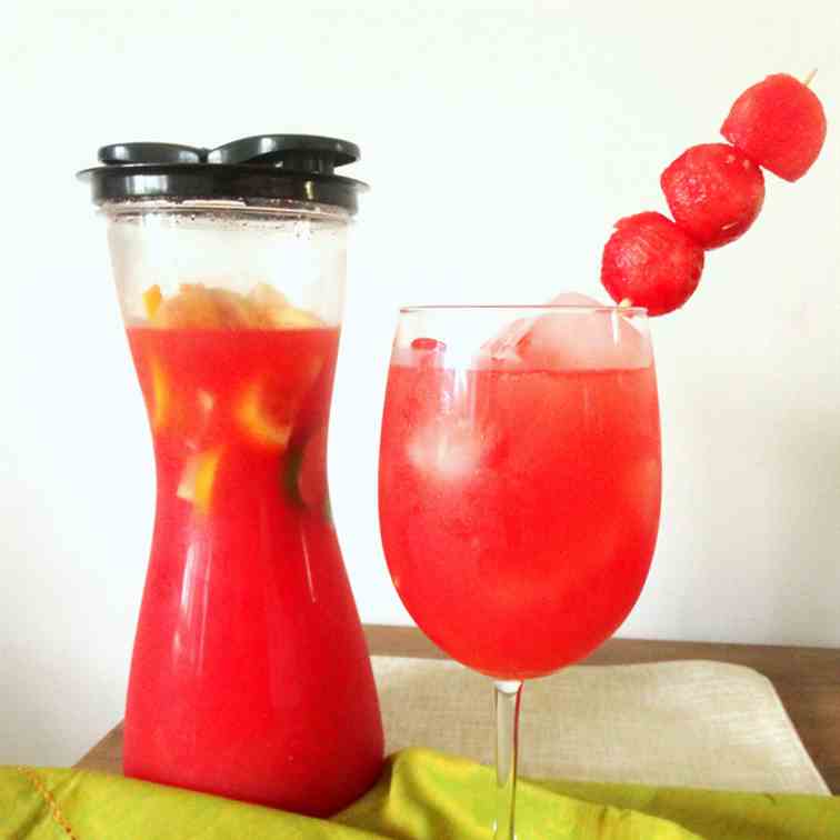 Liz's Watermelon Sangria