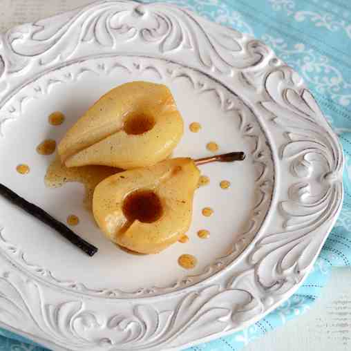 Vanilla Roasted Pears