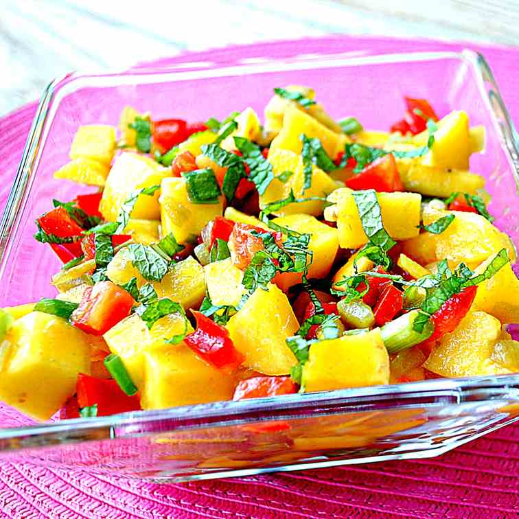 Minty Mango Salsa