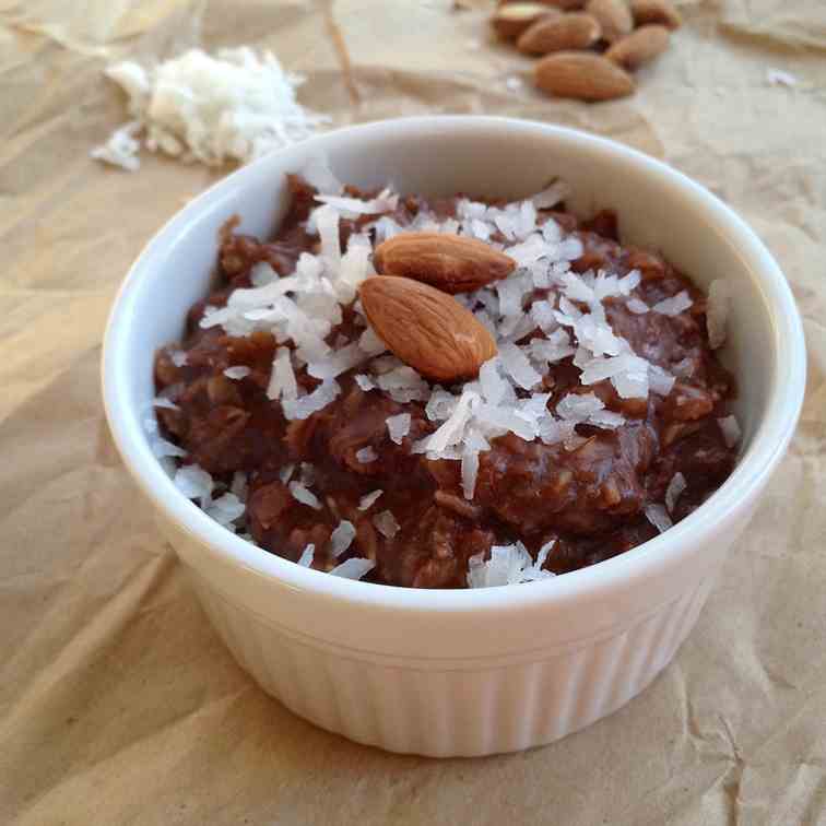 Almond Joy Oatmeal