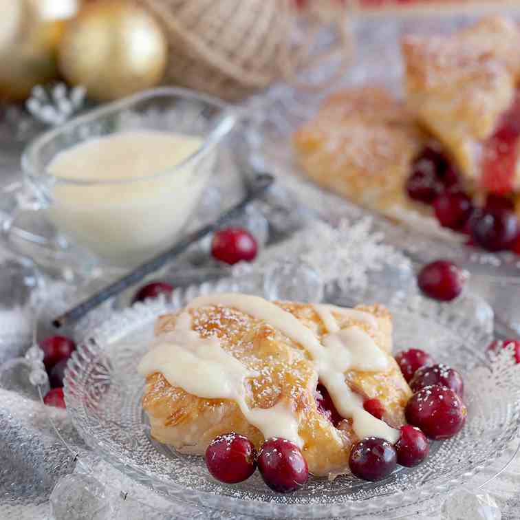 Cranberry apple dumplings