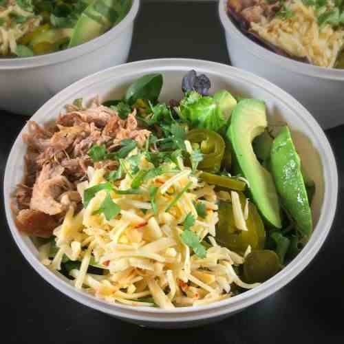 Pork Shoulder Carnitas Salad Recipe
