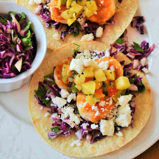 Shrimp Tostadas