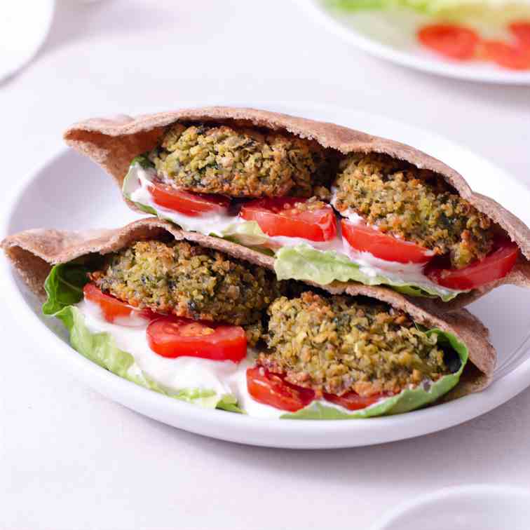 Crispy Baked Falafel