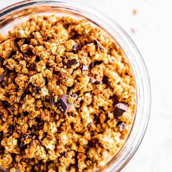 Chocolate Chip Peanut Butter Granola