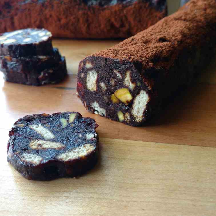 Chocolate salami