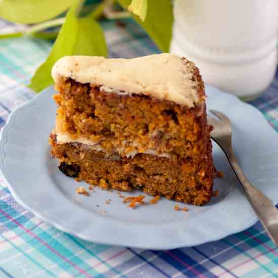 Carrot Cake With Mascarpone CReam