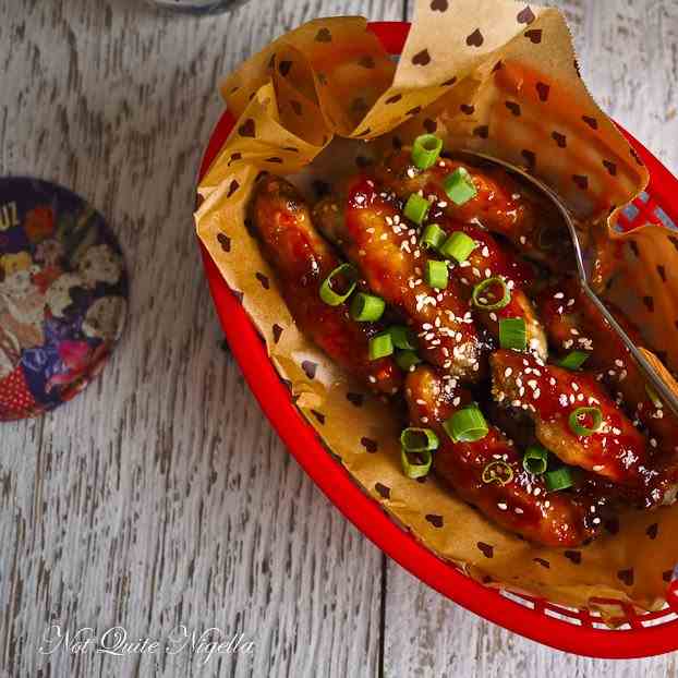 Crispy, Saucy Chicken Wing Ribs